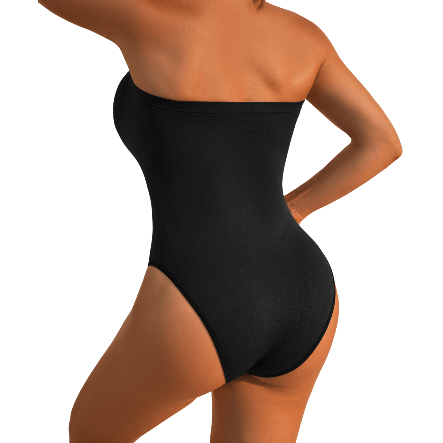 Shaping Seamless Strapless Bodysuit with Briefs