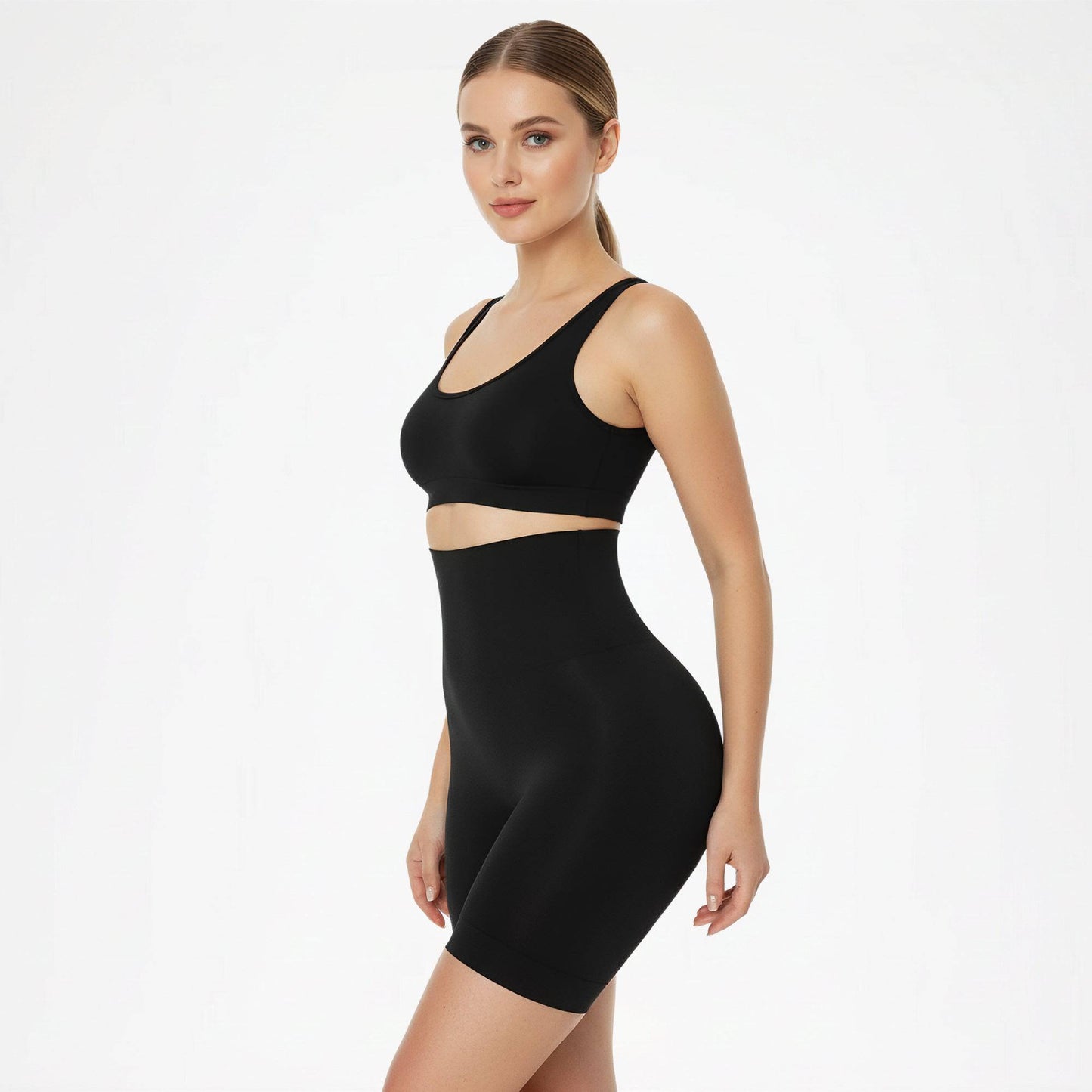 High waist padded shaping briefs - Seamless