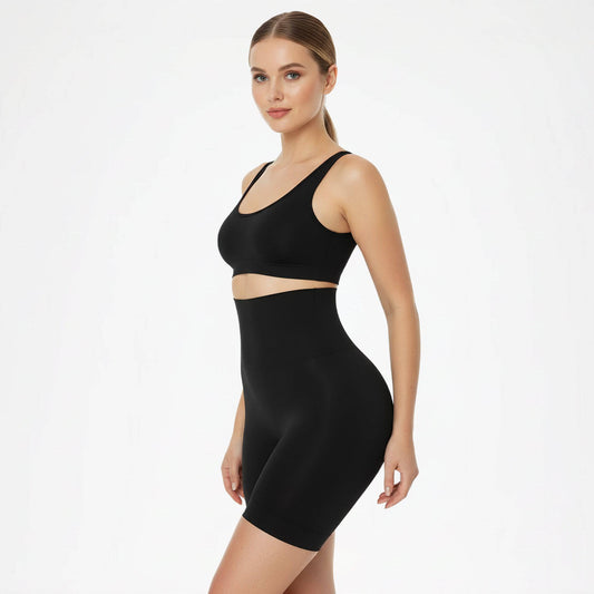 High waist padded shaping briefs - Seamless