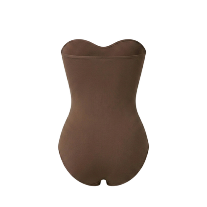 Shaping Seamless Strapless Bodysuit with Briefs