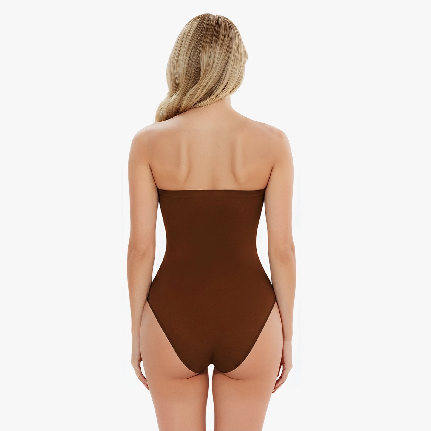 Shaping Seamless Strapless Bodysuit with Briefs