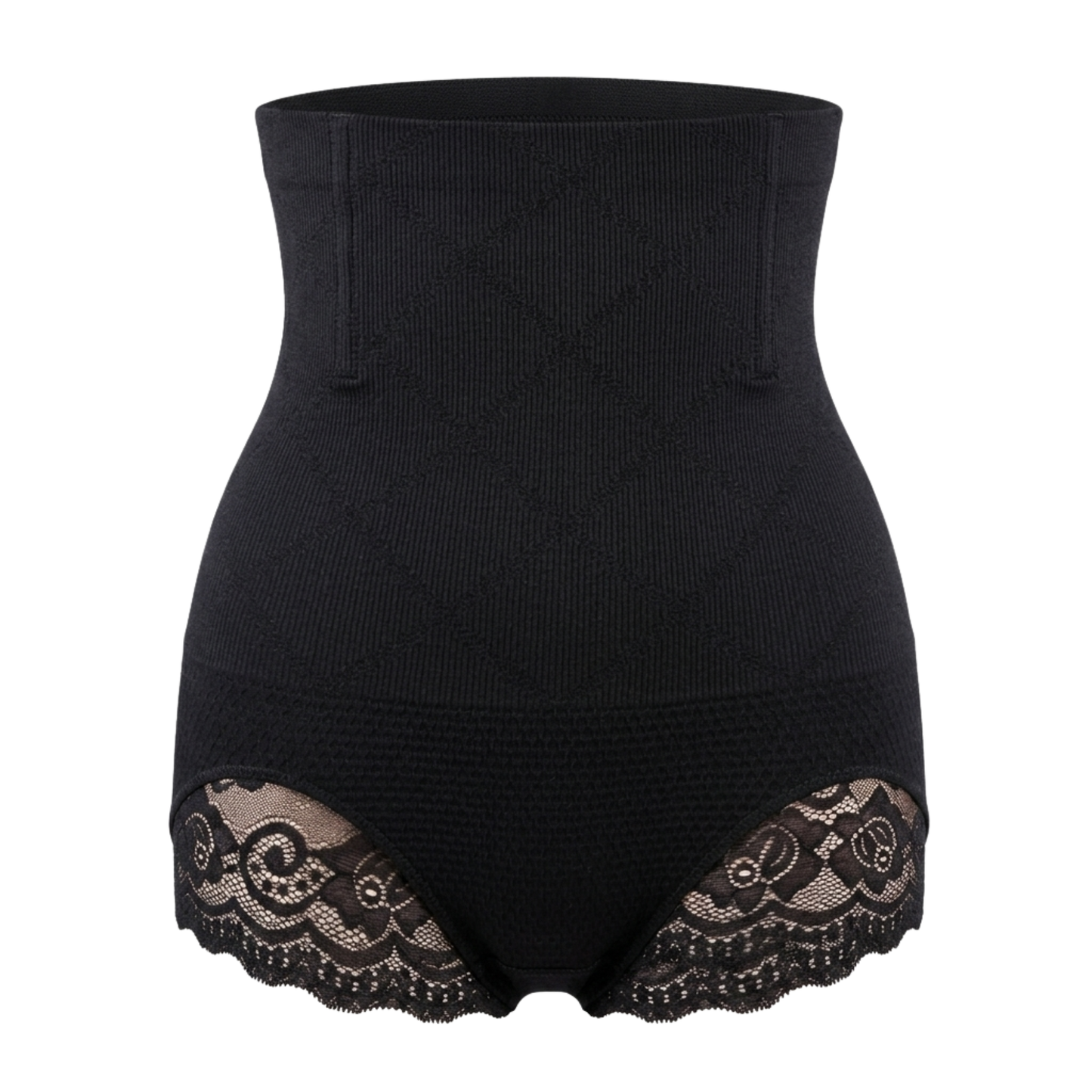 Shaping High Waist Briefs with Lace