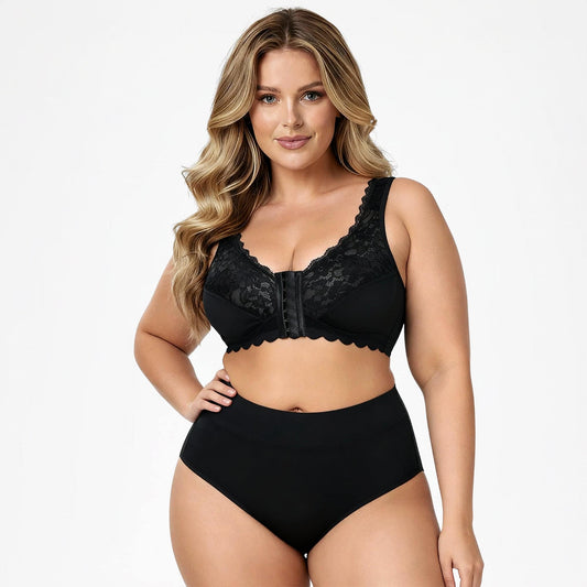 Comfortable Shaping Bra with Front Closure