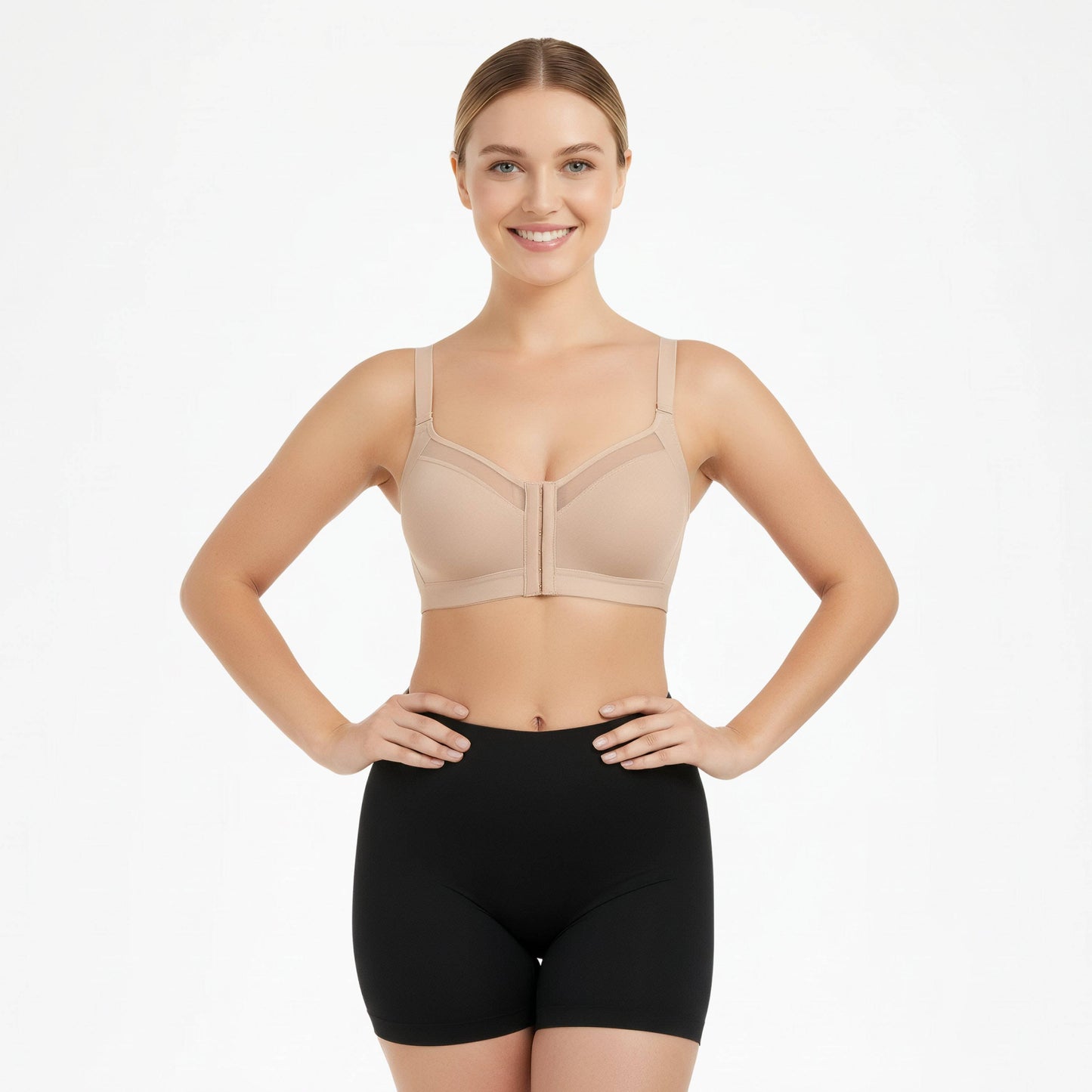Shaping Bra with Front Closure
