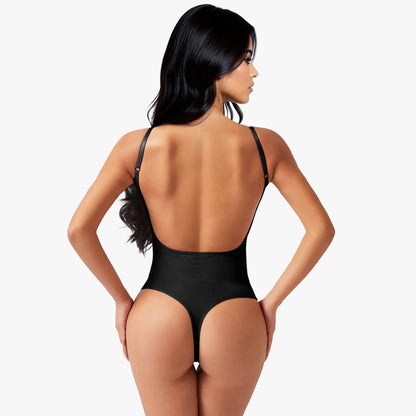 Shaping Bodysuit Open Back with Thong