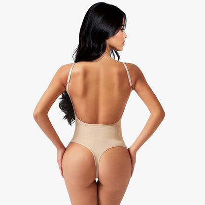 Shaping Bodysuit Open Back with Thong