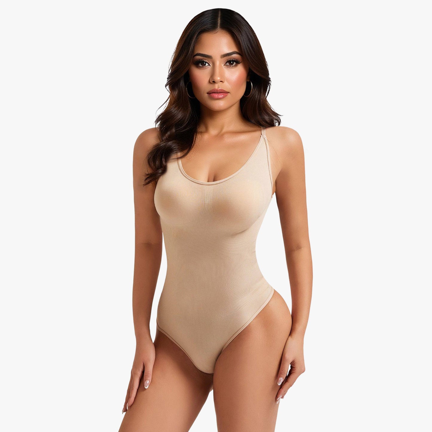 Shaping Bodysuit Open Back with Thong