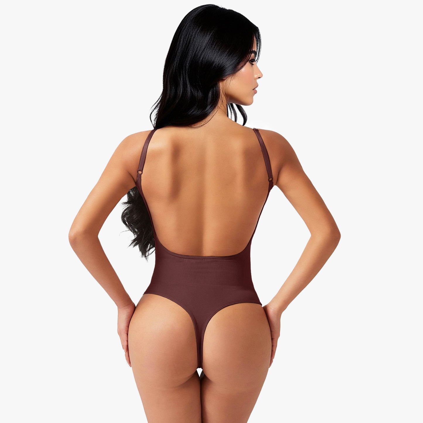 Shaping Bodysuit Open Back with Thong