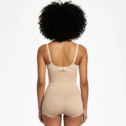 Shaping High Waist Briefs with Lace