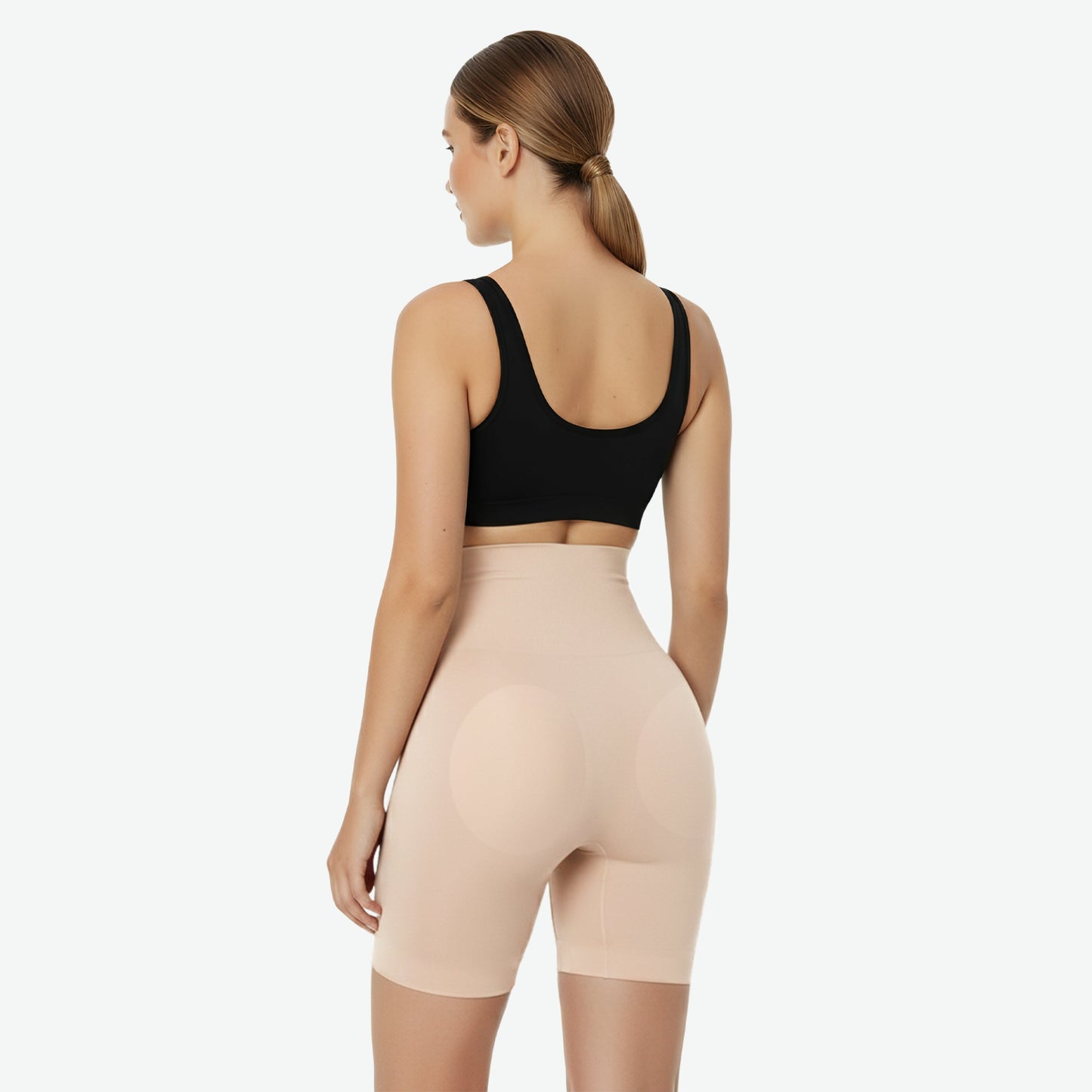 High waist padded shaping briefs - Seamless